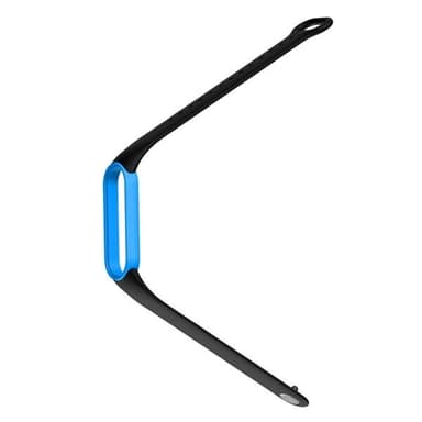 Silikonarmbånd til Xiaomi Mi Bånd 5 Svart & Blå