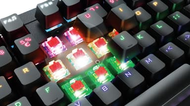 Trust GXT 863 Mazz Mec gamingtastatur