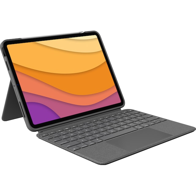 Logitech Combo Touch tastaturdeksel for iPad Air(grå)
