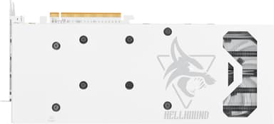 PowerColor Hellhound Spectral White RX 6700XT 12GB V2 grafikkort