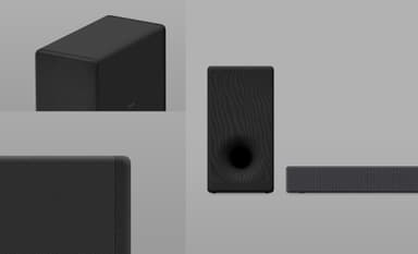 Sony SA-SW3 trådløs WiFi subwoofer (sort)