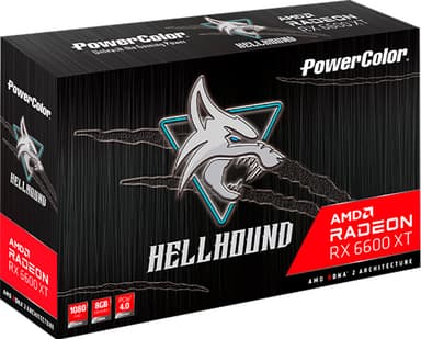 PowerColor HELLHOUND RX 6600XT 8GB grafikkort
