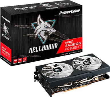 PowerColor HELLHOUND RX 6600XT 8GB grafikkort