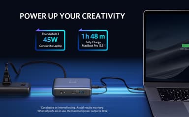 Anker PowerExpand Thunderbolt 3 7-i-1 dockingstasjon