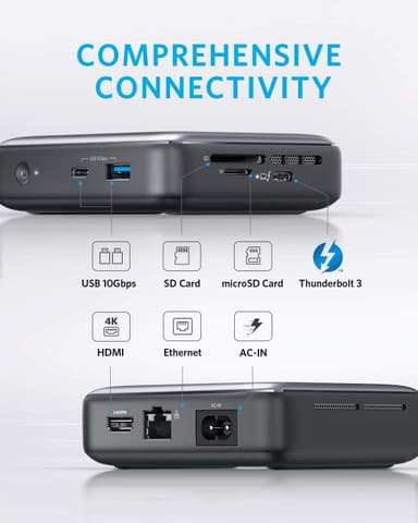 Anker PowerExpand Thunderbolt 3 7-i-1 dockingstasjon