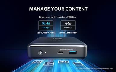 Anker PowerExpand Thunderbolt 3 7-i-1 dockingstasjon