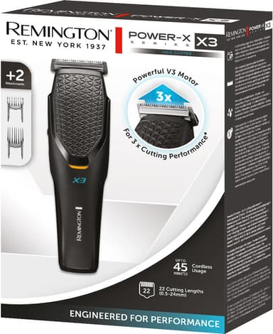 Remington Power X Series X3 hårklipper HC3000 (sort)