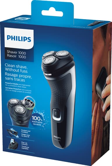 Philips Series 1000 elektrisk barbermaskin S133241