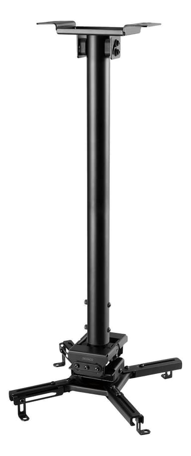 DELTACO Kontorprojektor Justerbar takfeste, 745 mm-1145 mm, 35 kg