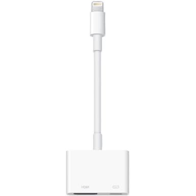 Apple, adapter, HDMI til lyn, hvit