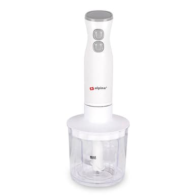 ALPINA Stavmixer Set Hvit 250W