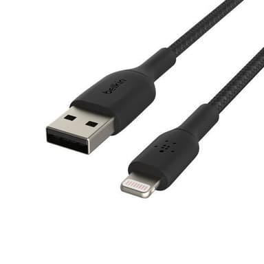 Belkin USB-A til USB-C kabel 1 m (sort) - Elkjøp