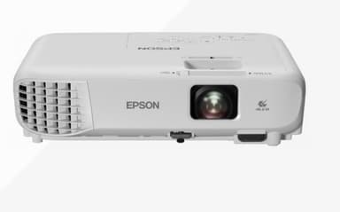 Epson 3LCD-projektor EB-W06 WXGA (1280x800), 3700 ANSI-lumen, hvit