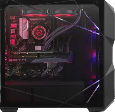 PCSpecialist Fusion R7Si stasjonær gaming-PC R7X/16/2512/3070TI