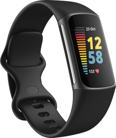 Fitbit Charge 5 aktivitetsarmbånd (black/graphite)