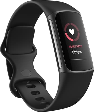 Fitbit Charge 5 aktivitetsarmbånd (black/graphite)