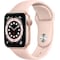 Apple Watch Series 6 40mm GPS (gullfarget alu/sandrosa sportsreim)