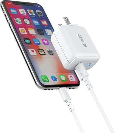 Anker USB-C til Lightning kabel 1,8m (hvit)
