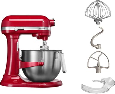 KitchenAid Heavy Duty kjøkkenmaskin 5KSM7591XEER (empire red)