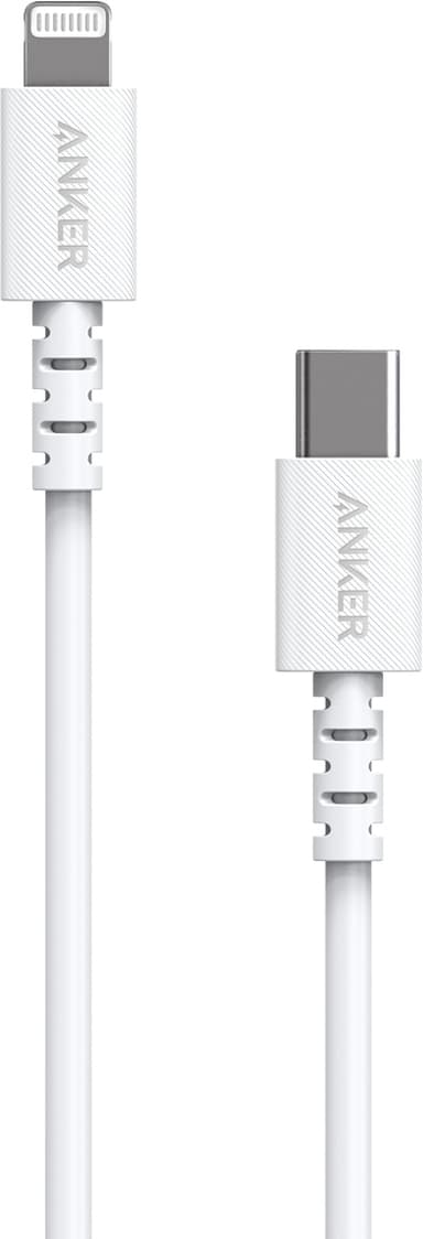 Anker USB-C til Lightning kabel 1,8m (hvit)