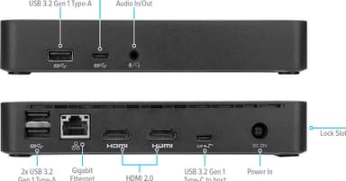 Targus DOCK310 DV4K universal dokkingstasjon