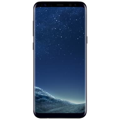 Samsung Galaxy S8 Plus smarttelefon (sort)