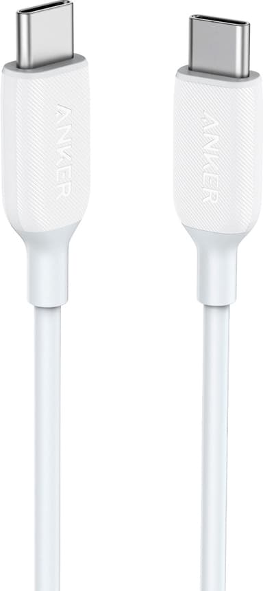 Anker PowerLine III USB-C til USB-C 2.0 kabel 0,9m (hvit)