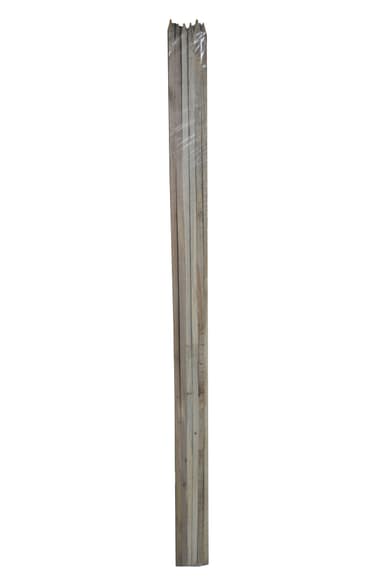 Blomsterpinnar i hardwood – 180 cm – 5 st.