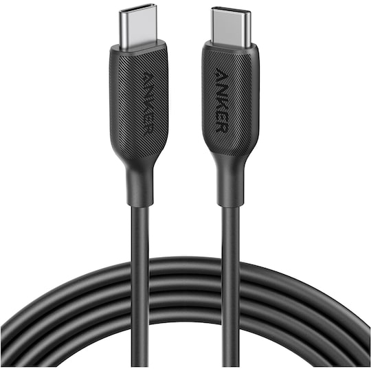 Anker PowerLine III USB-C til USB-C 2.0 kabel 1,8m (sort)