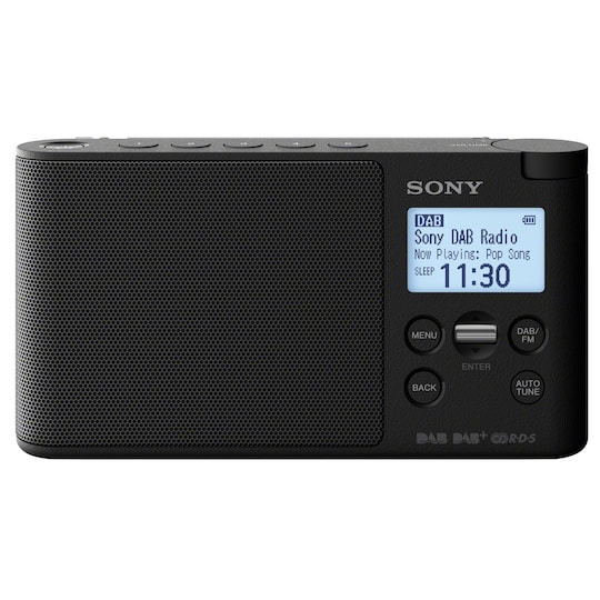 Sony DAB+ radio XDR-S41D (sort)
