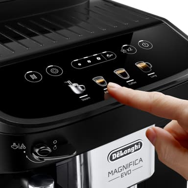 Delonghi Magnifica Evo Kaffemaskin Ecam290 21 B Sort Kaffemaskin Elkjop