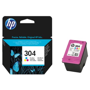 HP blekkpatron 304 Cyan Magenta Gul