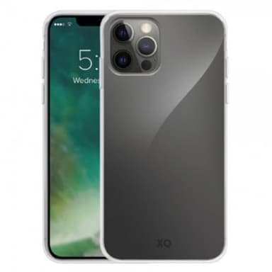 XQISIT iPhone 13 Pro Deksel Flex Case Transparent Klar