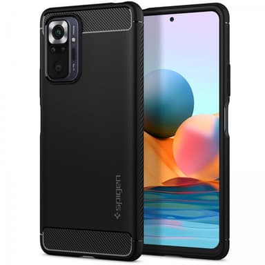 Xiaomi Redmi Note 10 Pro Deksel Rugged Armor Matte Black
