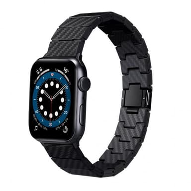 Pitaka Apple Watch 42/44/45mm/Apple Watch Ultra Armbånd Carbon Fiber Watch Band Modern