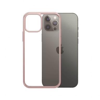 iPhone 12/iPhone 12 Pro Deksel ClearCase Color Rose Gold
