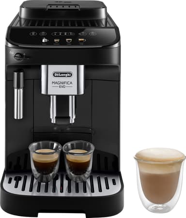 Delonghi Magnifica Evo Kaffemaskin Ecam290 21 B Sort Kaffemaskin Elkjop