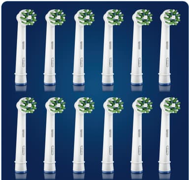 Oral B Cross Action tannbørstehoder 374251