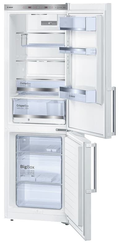 Bosch kombiskap KGE36BW40 (186 cm)