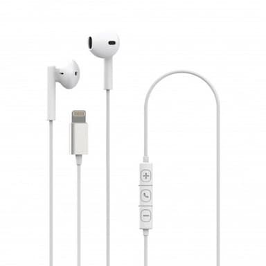 XQISIT Hodetelefoner Button Type Headset Hvit