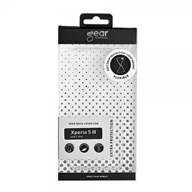 Gear Sony Xperia 5 III Deksel Transparent TPU Klar