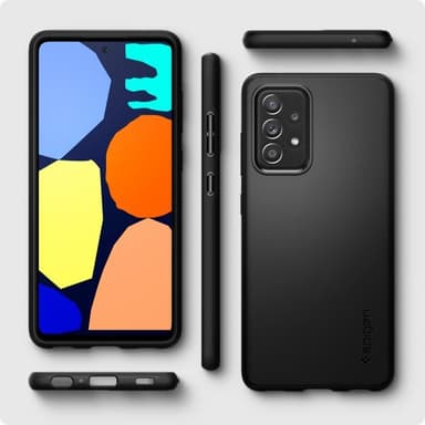 Spigen Samsung Galaxy A52/A52s 5G Deksel Thin Fit Svart