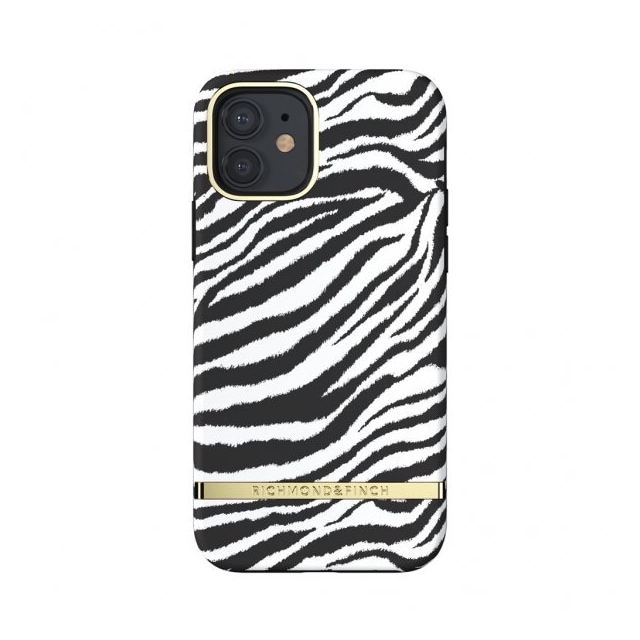 Richmond & Finch iPhone 12/iPhone 12 Pro Deksel Zebra
