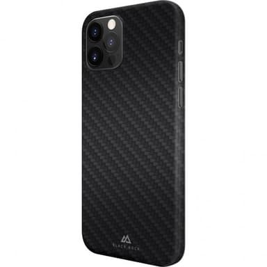 Black Rock iPhone 12/iPhone 12 Pro Deksel Ultra Thin Iced Case Carbon Black