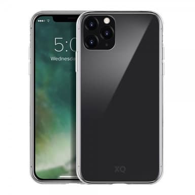 XQISIT iPhone 13 Pro Deksel Phantom Glass Transparent Klar