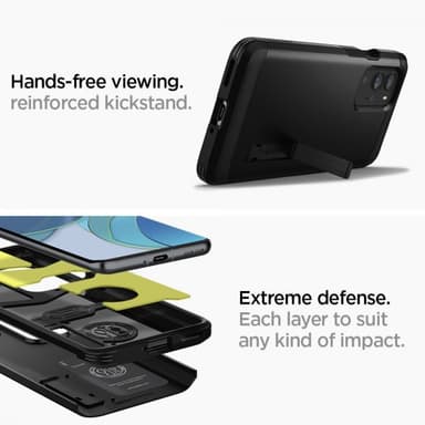 Spigen OnePlus 9 Pro Deksel Tough Armor Svart