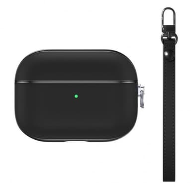 Valenta AirPods Pro Deksel Snap Case Leather Svart