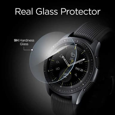 Spigen Samsung Galaxy Watch 46mm Skjermbeskytter GLAS.tR Slim 3-pack