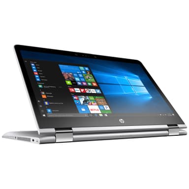 HP Pavilion x360 14-ba010no 14" 2-i-1 bærbar PC (sølv)