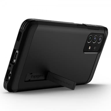 Spigen Samsung Galaxy A72 Deksel Tough Armor Svart